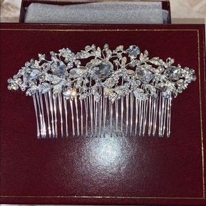 Swarovski and crystal headpiece